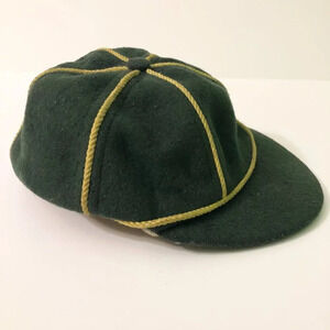 Vintage 60s Wolf Cub Scouts Cap Kids  Boy Scout Stains No Size